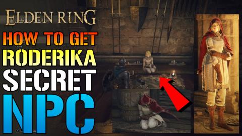 Elden Ring: AMAZING SECRET NPC! "Rodericka" The Spirit Tu...