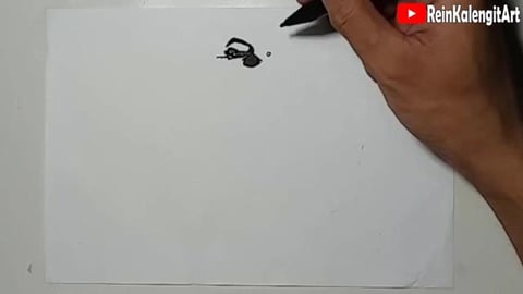 Drawing Graffiti Muscular bulldog character