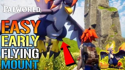 Palworld: EASY Early Flying Mount! How To Get The "Nitewi...
