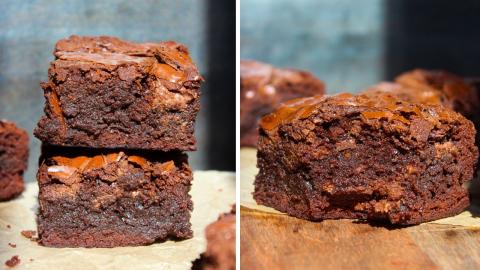 Baking Nutella Brownies