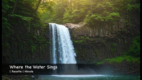 Where the Water Sings - Calm Relaxing Music - 1 Minute So...