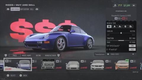 Fastest Car Each Tier In Need For Speed Unbound