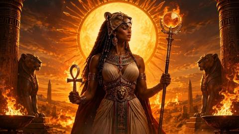 Sacred Whisper to Sekhmet  For Strength and Transformatio...