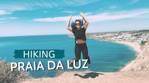 Hiking Praia da Luz to Porto de Mos - Algarve Portugal