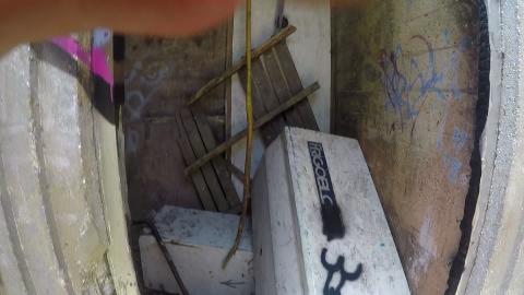 POV TOWER CLIMB RAW FOOTAGE