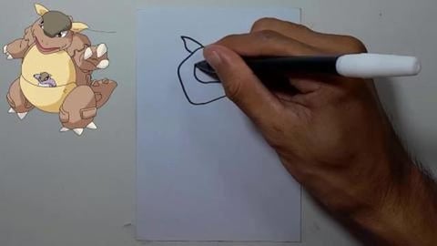 DRAW POKEMON KANGASKHAN SHORTS