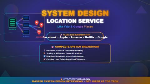 Ace Your FAANG Interview: System Design for Location Serv...