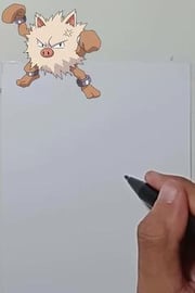 Drawing Pokemon PRIMAEPE