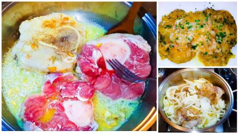 Super Soft Shin Steak Recipe, Italian Osso Bucco Recipe.