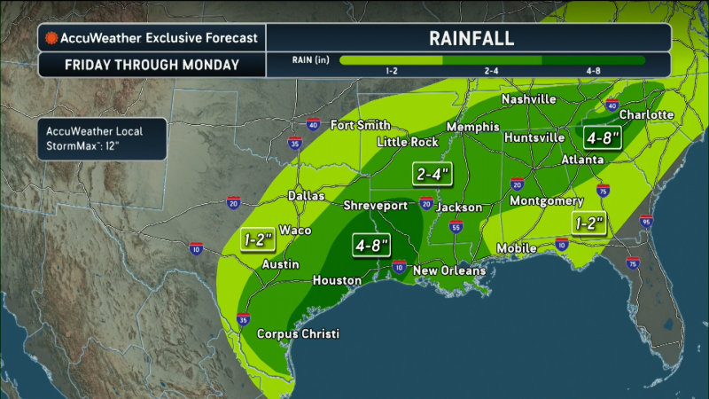 Daily storms return to the South | AccuWeather