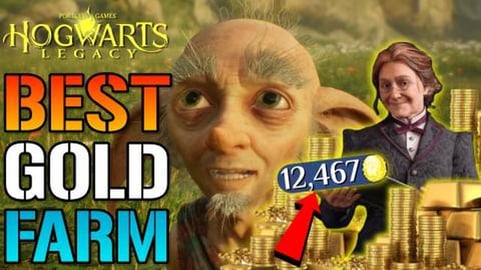 Hogwarts Legacy: BEST Money Farm! Thousand Of Gold In Min...