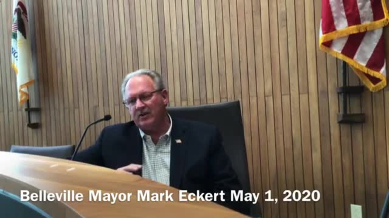 Video Belleville IL mayor gives coronavirus update Belleville News