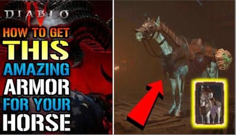 Diablo 4: How To Get This Amazing Armor For Your Mount! "...