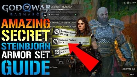 God Of War: Ragnarok Secret "Steinbjorn Armor Set" How To...