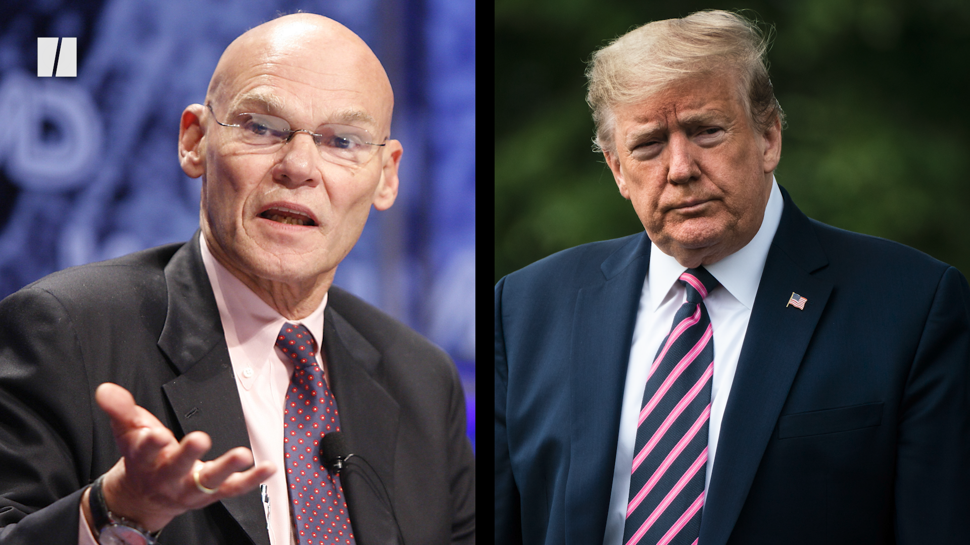 James Carville Warns Trump: Your 'Grifter' Campaign Aides Are Lying To ...