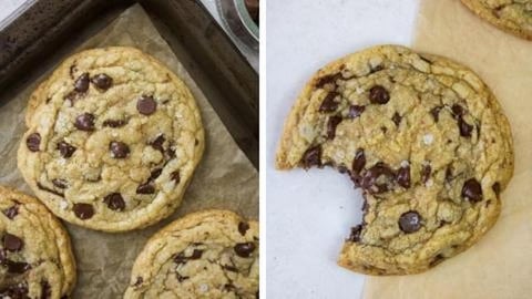 Baking Small Batch Chocolate Chip Cookies