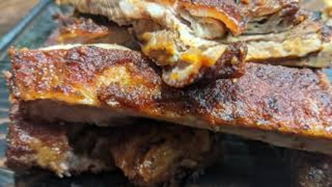 Juicy BBQ Ribs in the oven _ Twin Moons Tavern