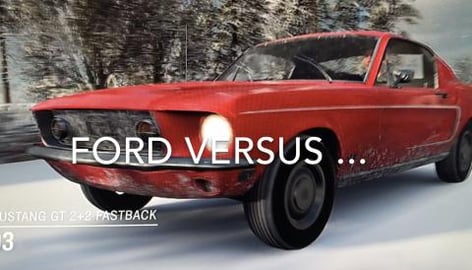 Ford versus Volkswagen. Mustang versus Beetle. Who will W...