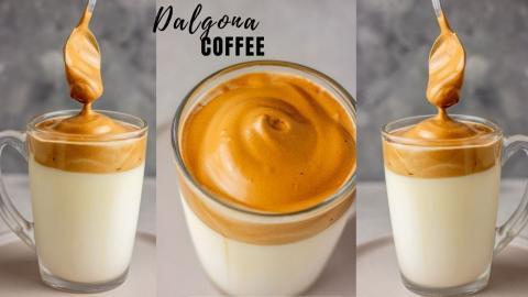How To Make Dalgona Coffee, Whipped Coffee