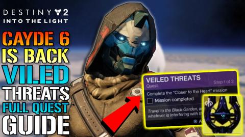 Destiny 2: "Veiled Threats" Full Quest Guide! How To Get ...