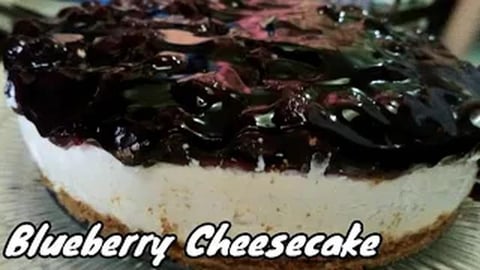 TBPH111 _ NO BAKE BLUEBERRY CHEESECAKE