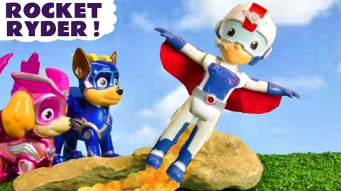 Rocket Ryder Rescue Mission for the Paw Patrol Mighty Pup...