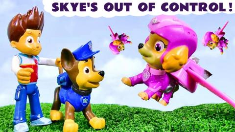 Paw Patrol Skye is out of control again 