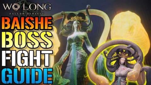 Wo Long: Fallen Dynasty "Baishe" BOSS Fight Stragety Guid...