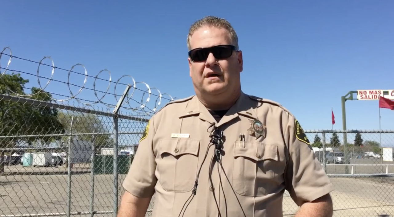 Fresno County deputies respond to Cherry Avenue Auction, report of shot