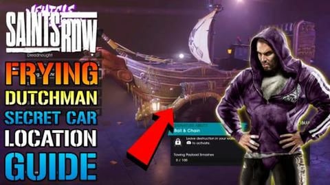 Saints Row: Frying Dutchman SECERT CAR! How To Get The Pi...