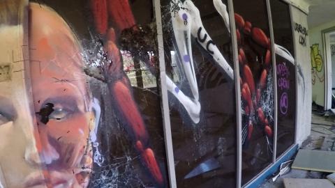 POV ABANDONED RESEARCH FACILITY...