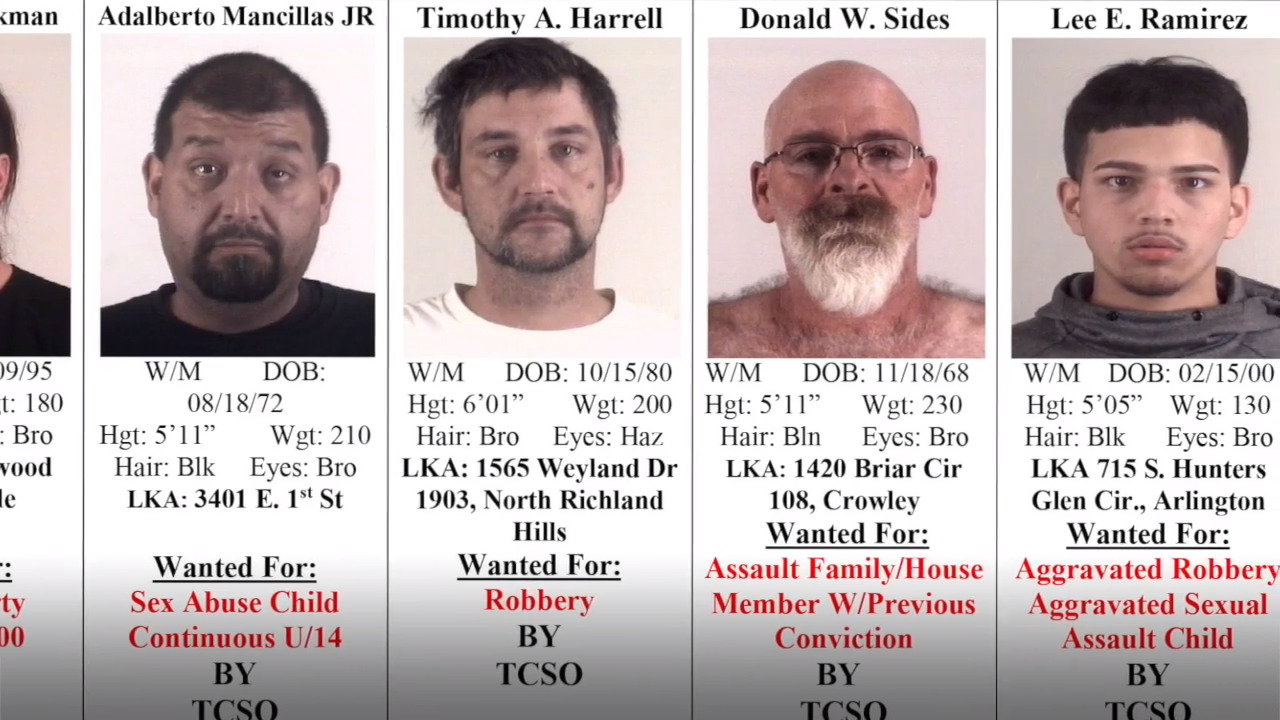 Video Tarrant Countys 10 Most Wanted Criminals September 19 Fort Worth Star Telegram 7448