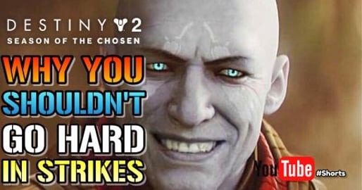 Destiny 2: Why You Shouldn't Go HARD! In Strikes...lol  #...