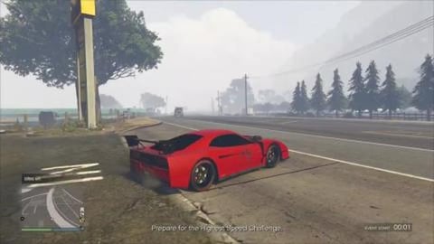 Highest Speed Challenge Turismo Classic 171Mph in GTA 5 O...