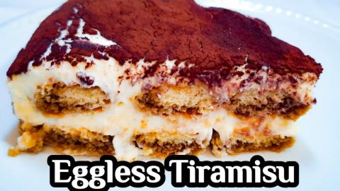 Eggless Tiramisu. Italian Cold Cake Recipe. This Is Not Y...
