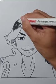  Drawing Anime baji keisuke shorts