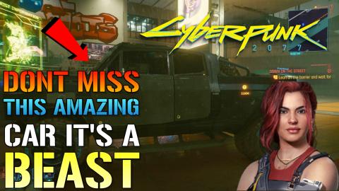 Cyberpunk 2077: Don't MISS This AMAZING FREE Car Its A BE...