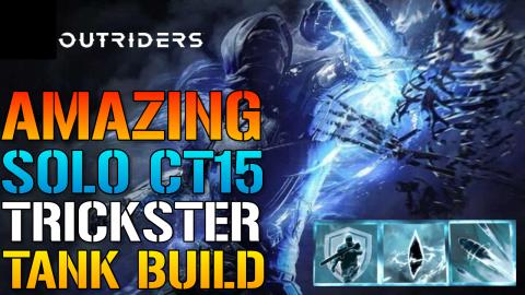 Outriders: AMAZING TRICKSTER TANK Build For End Game! SOL...