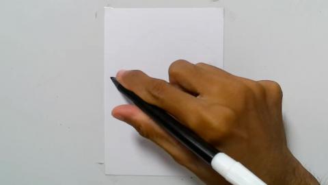 Drawing zombie-head-with-helmet-illustration