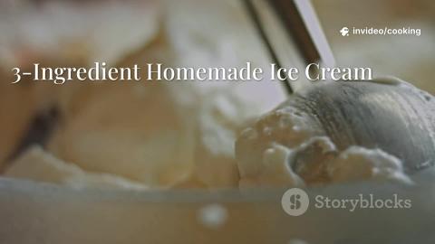 3 Ingredient Homemade Ice Cream Will Blow Your Mind!: Coo...