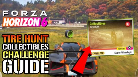 Forza Horizon 6 _Tire Hunt_ Collectibles Guide! All 15 Ti...