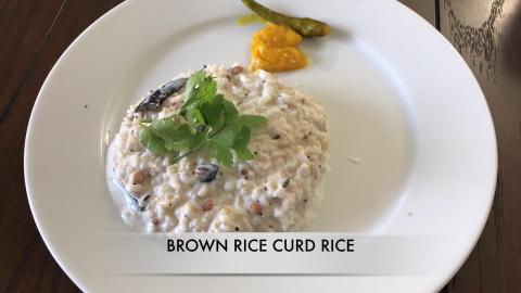 YUMMY YOGURT RICE WITH BROWN RICE !! BY BB CHEF