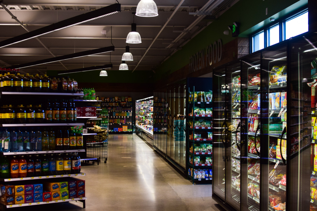 Emish Market, the only fullsized grocery store in Fife, now open