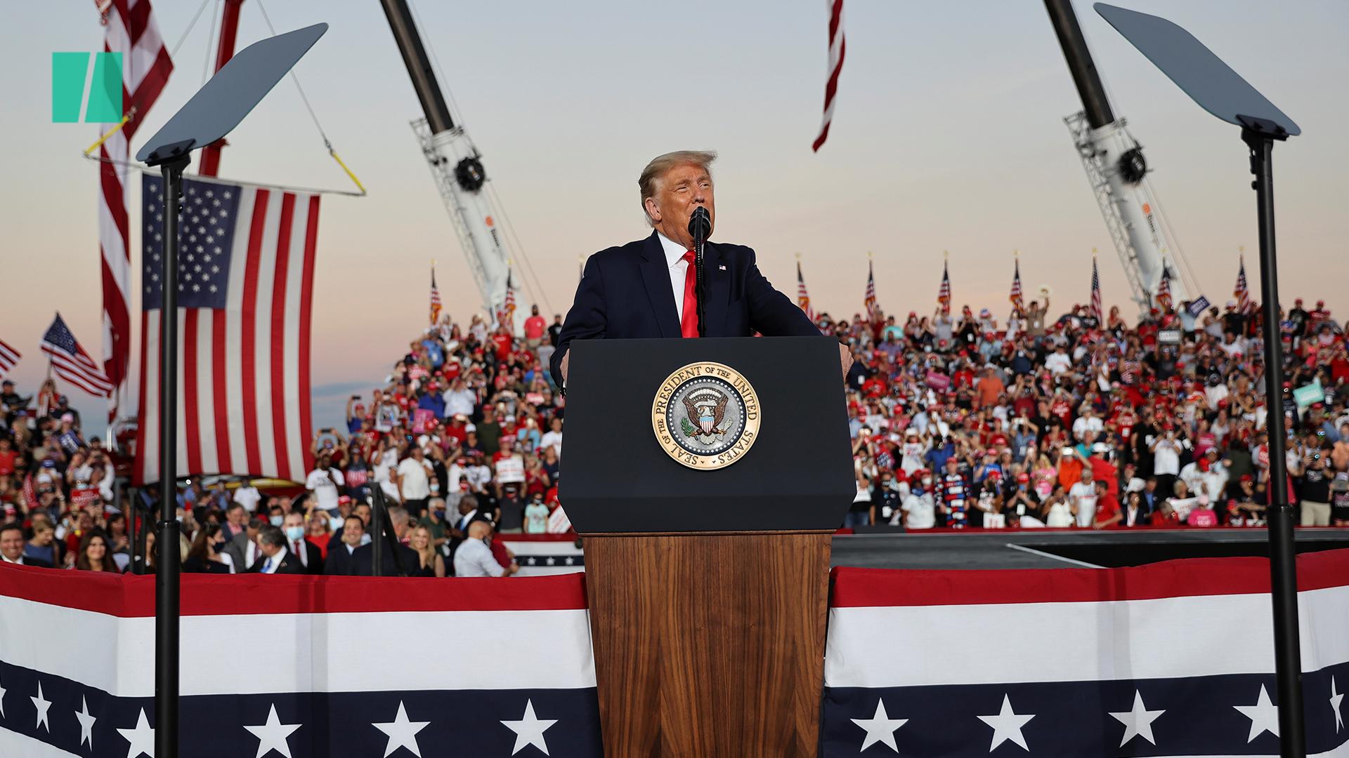Trump Goes Back To Downplaying Coronavirus Risks At First Rally Since ...