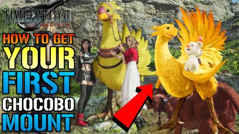 Final Fantasy 7 Rebirth - How To Get Your First "Chocobo"...
