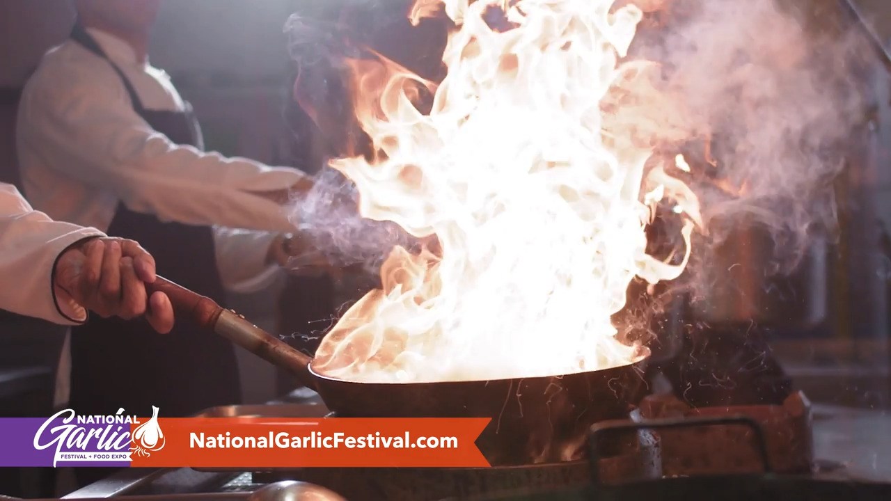 National Garlic Festival promo for Fresno event in May 2022 Fresno Bee