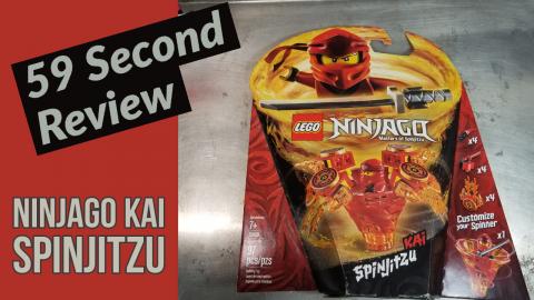 Lego Ninjago Spinjitzu Kai | 59 Second Review | 70659 (20...