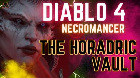 The Horadric Vault Necromancer Playthrough Diablo 4 // mi...