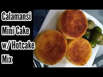 Calamansi Mini Cakes Using Hotcake Mix | Taste Buds PH