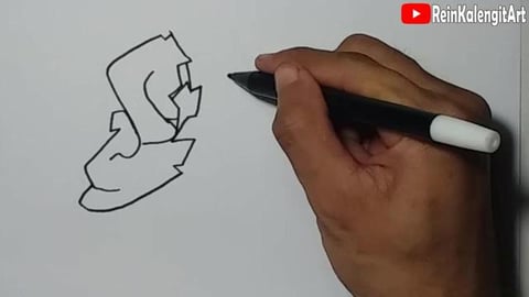 Drawing Grafiti Name saga